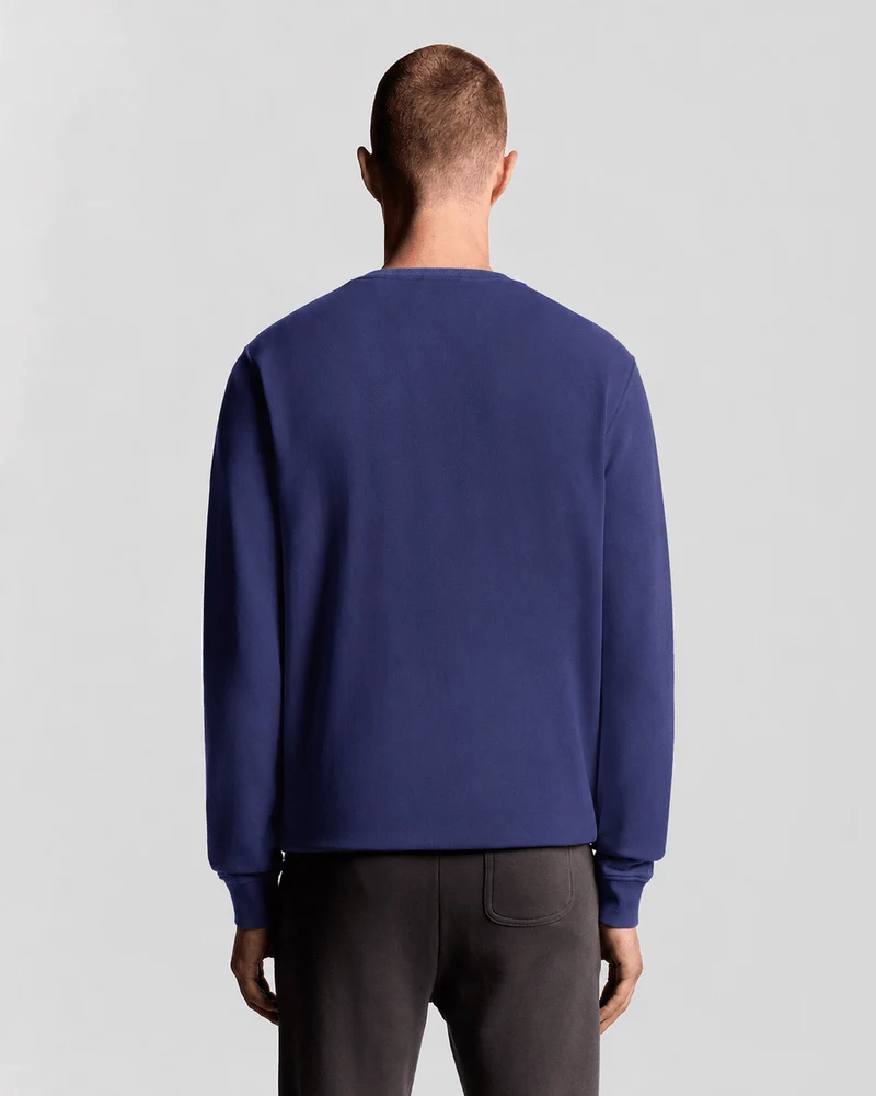 Cotton Crew Neck Sweatshirt
