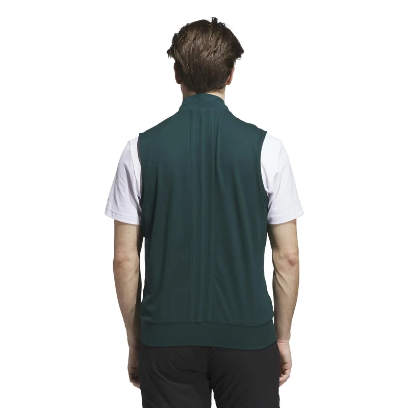 adidas Tour Weste Herren S dunkelgrün/weiß S dunkelgrün/weiß S dunkelgrün/weiß