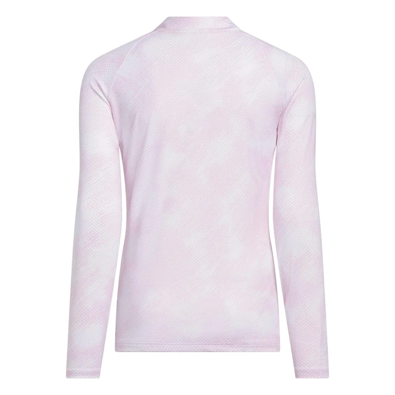 adidas Longsleeve Print Polo Mädchen 128 rosa 128 rosa 128 rosa