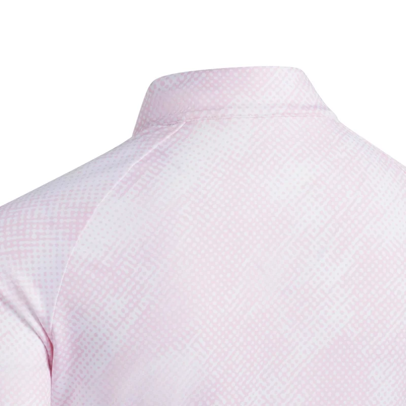 adidas Longsleeve Print Polo Mädchen 128 rosa 128 rosa 128 rosa