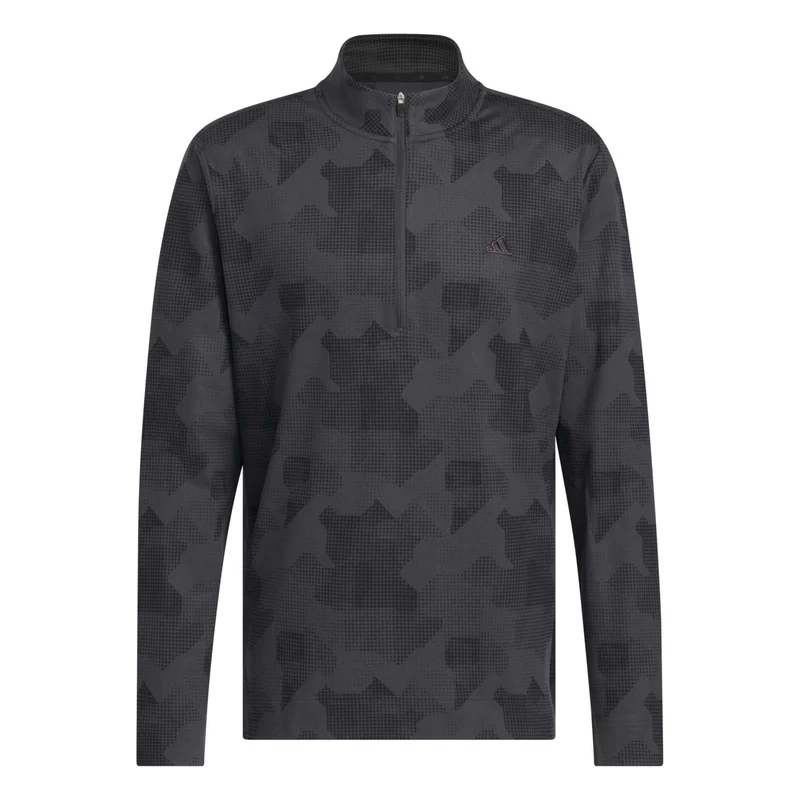 adidas Go-To Print 1/4-Zip Sweatshirt Herren S mintgrün S mintgrün S mintgrün