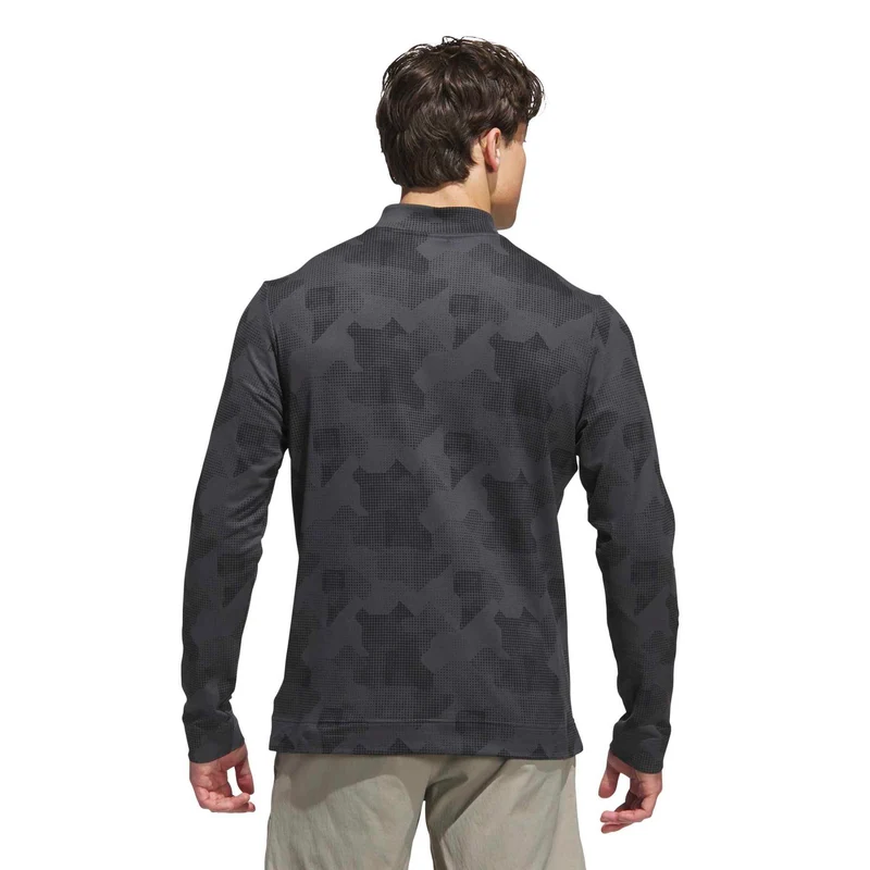 adidas Go-To Print 1/4-Zip Sweatshirt Herren S mintgrün S mintgrün S mintgrün