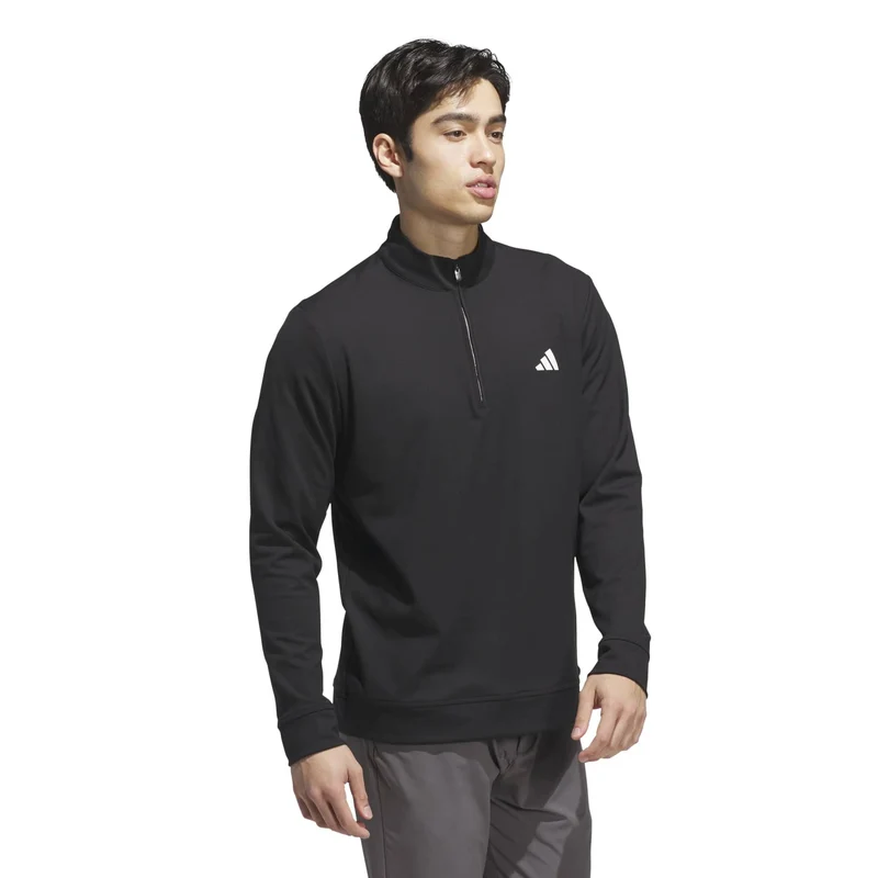 adidas Ultimate365 Classic 1/4-Zip Midlayer Herren S schwarz S schwarz S schwarz