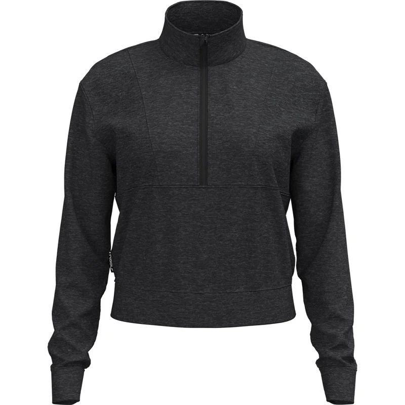 Under Amour UA Drive Midlayer Pullover Damen L schwarz/grau L schwarz/grau L schwarz/grau