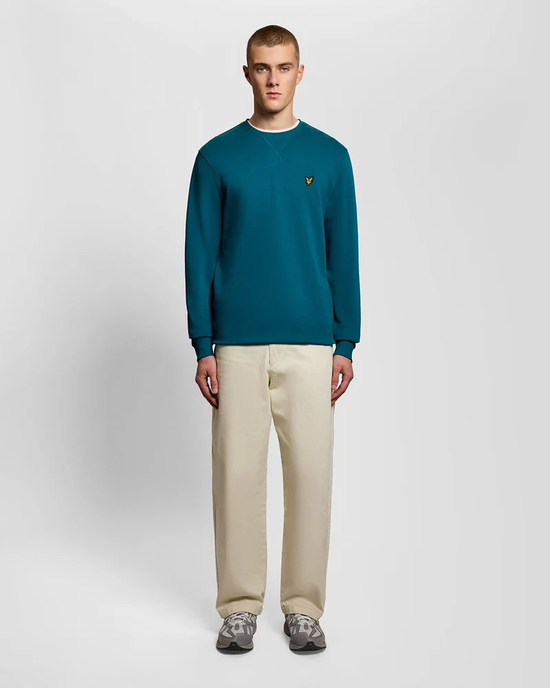 Cotton Crew Neck Sweatshirt
