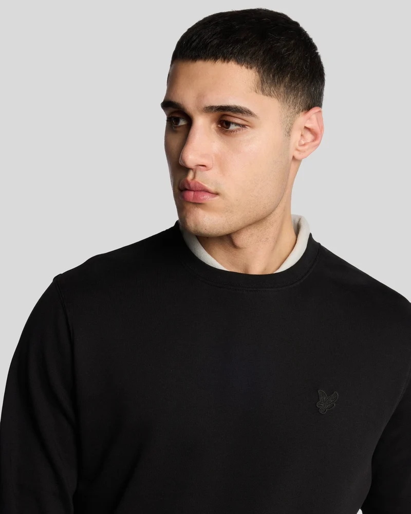 Superfine Cotton Crew Neck Sweatshirt