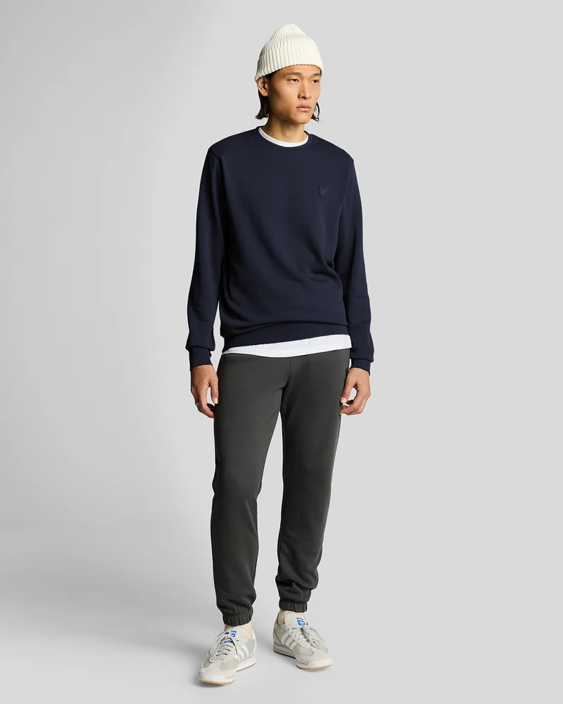 Superfine Cotton Crew Neck Sweatshirt