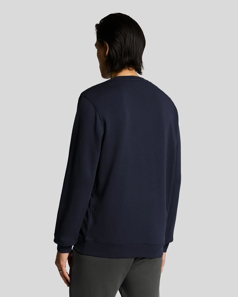 Superfine Cotton Crew Neck Sweatshirt