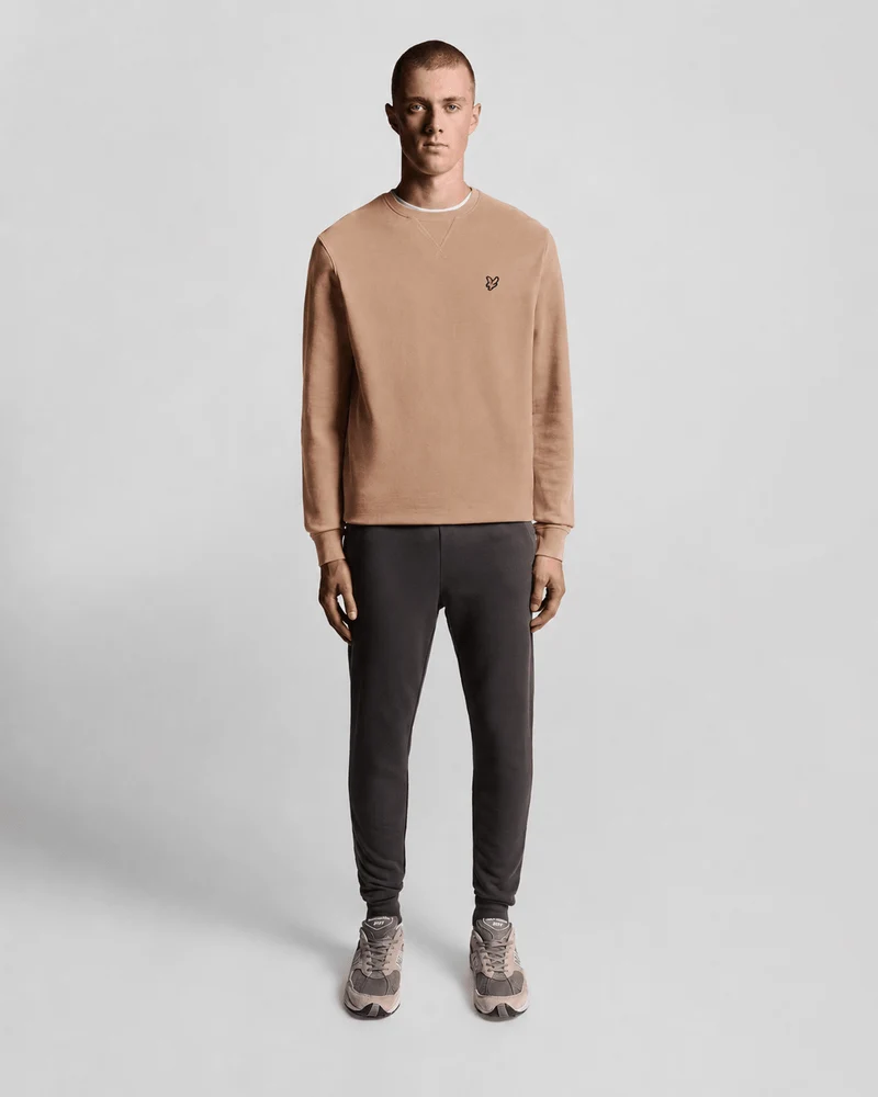 Cotton Crew Neck Sweatshirt