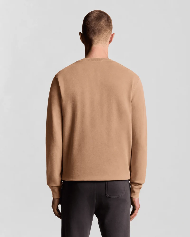 Cotton Crew Neck Sweatshirt