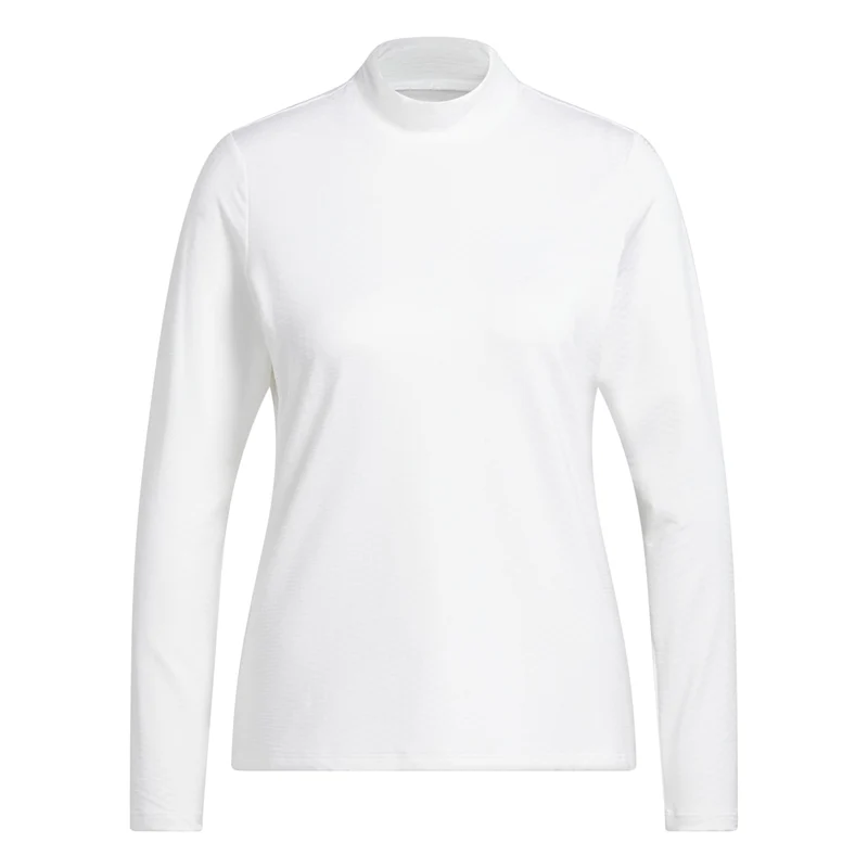 adidas Beyond the Course Mesh Longsleeve Mock Shirt Damen XS weiß XS weiß XS weiß