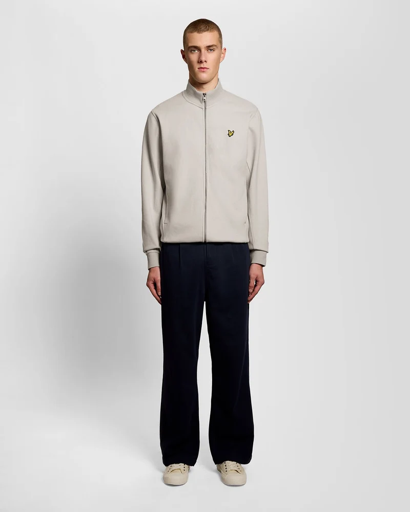 Cotton Blend Track Jacket