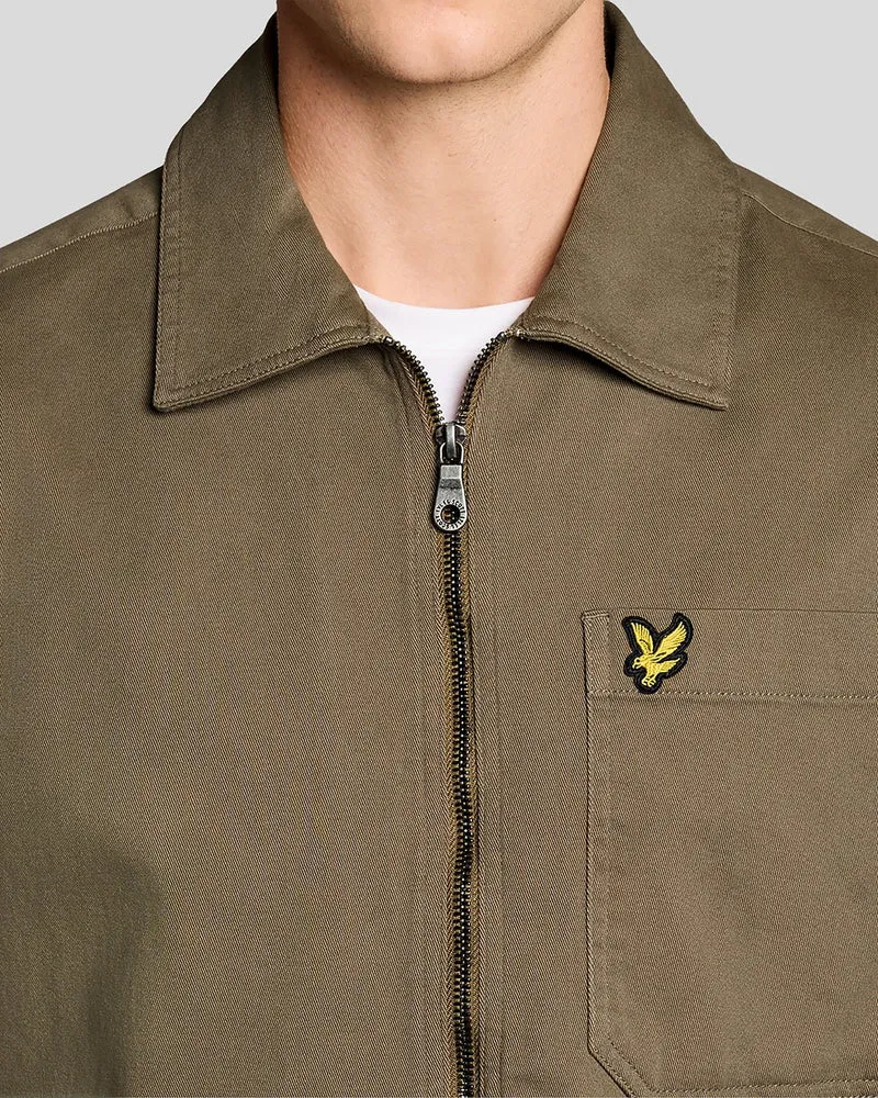Lightweight Enzyme Wash Overshirt