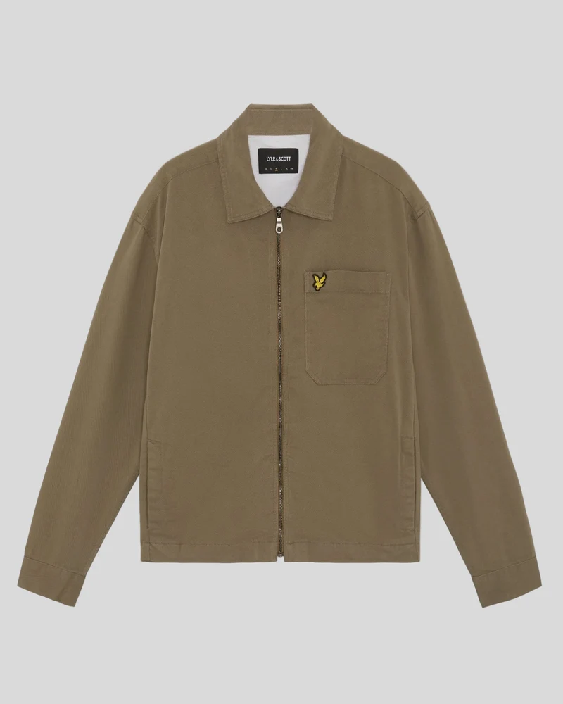 Lightweight Enzyme Wash Overshirt
