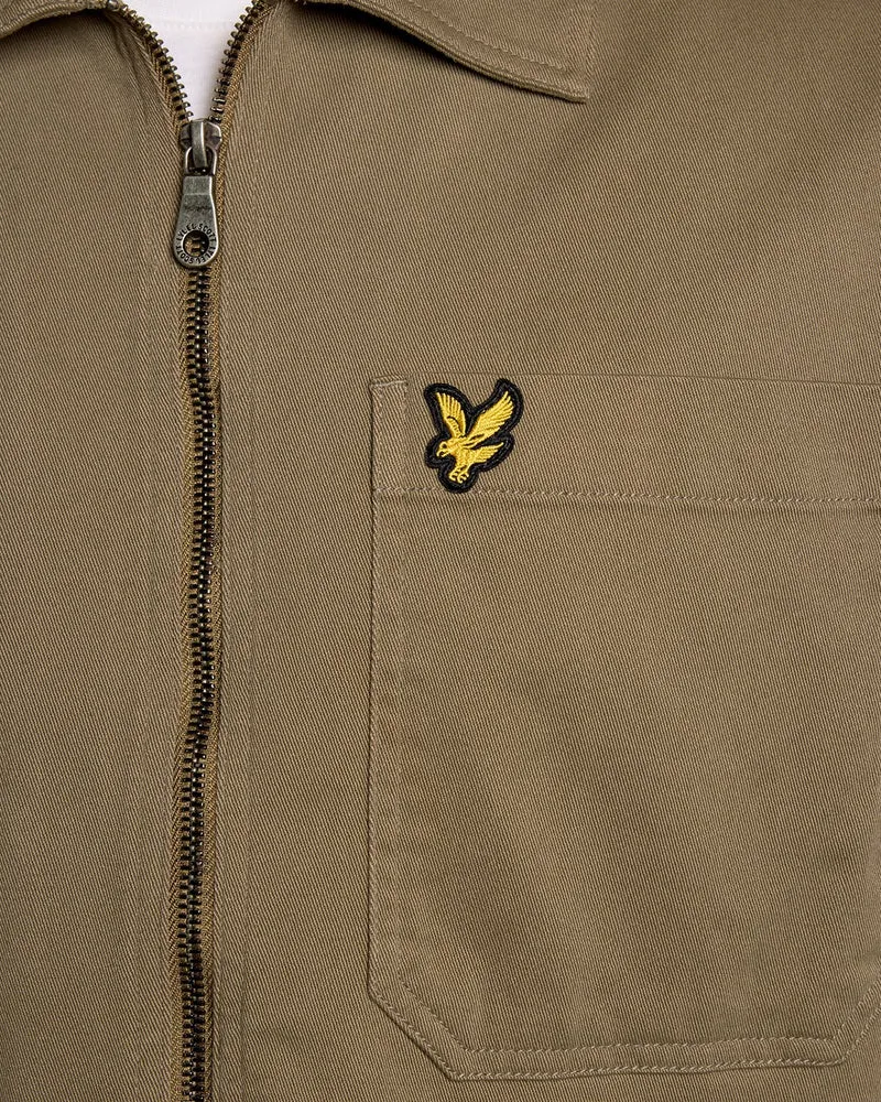 Lightweight Enzyme Wash Overshirt