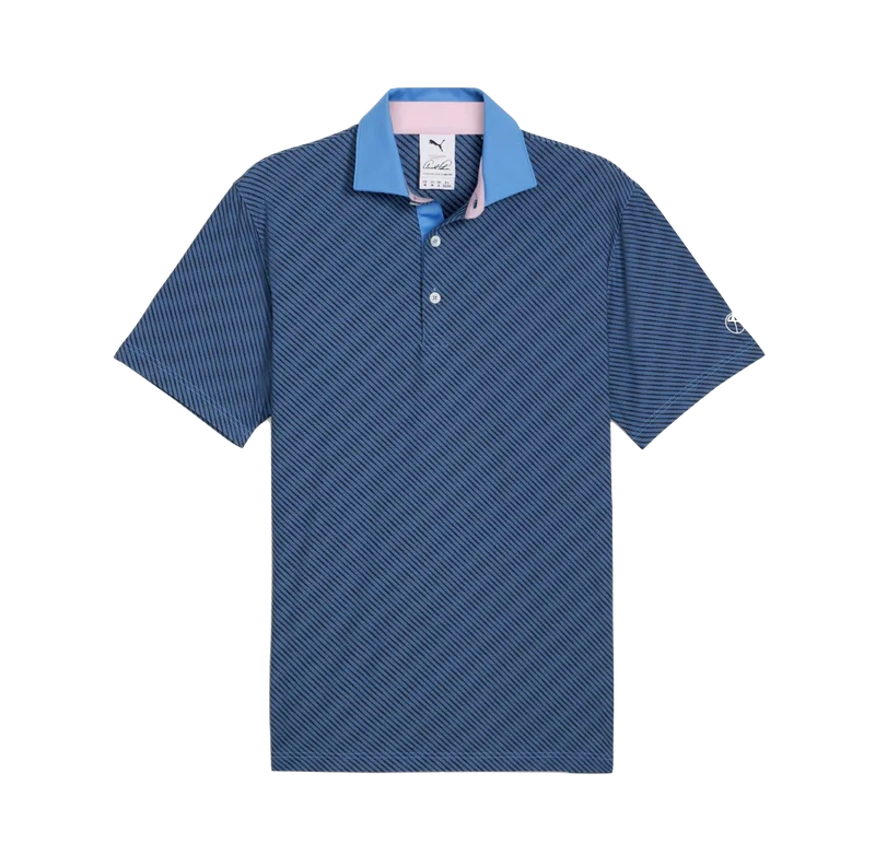Puma x AP Jacquard Stripe Polo Herren