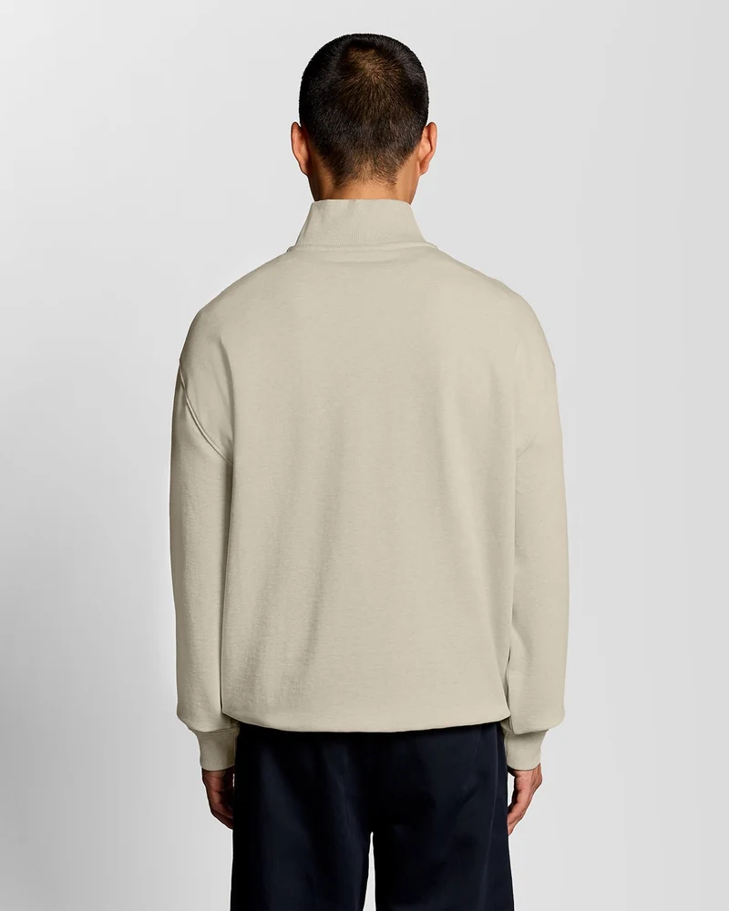 Heavyweight Script 1/4 Zip Sweatshirt