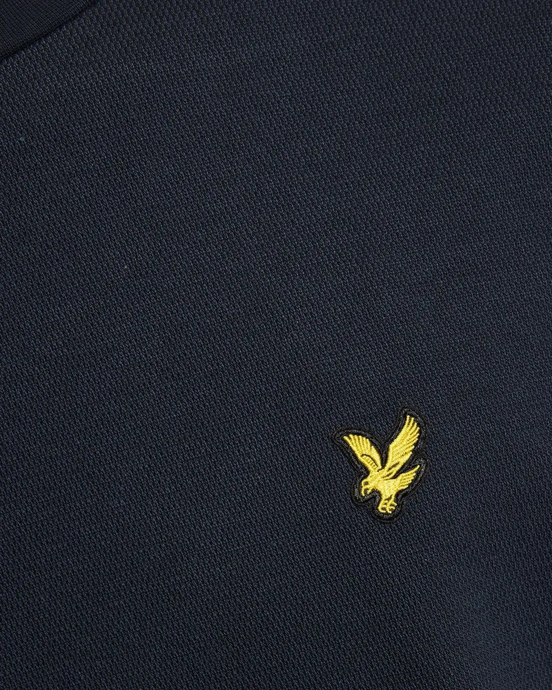 Raised Jacquard Crew Neck Sweatshirt