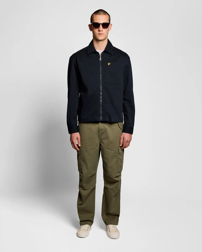 Lightweight Enzyme Wash Overshirt