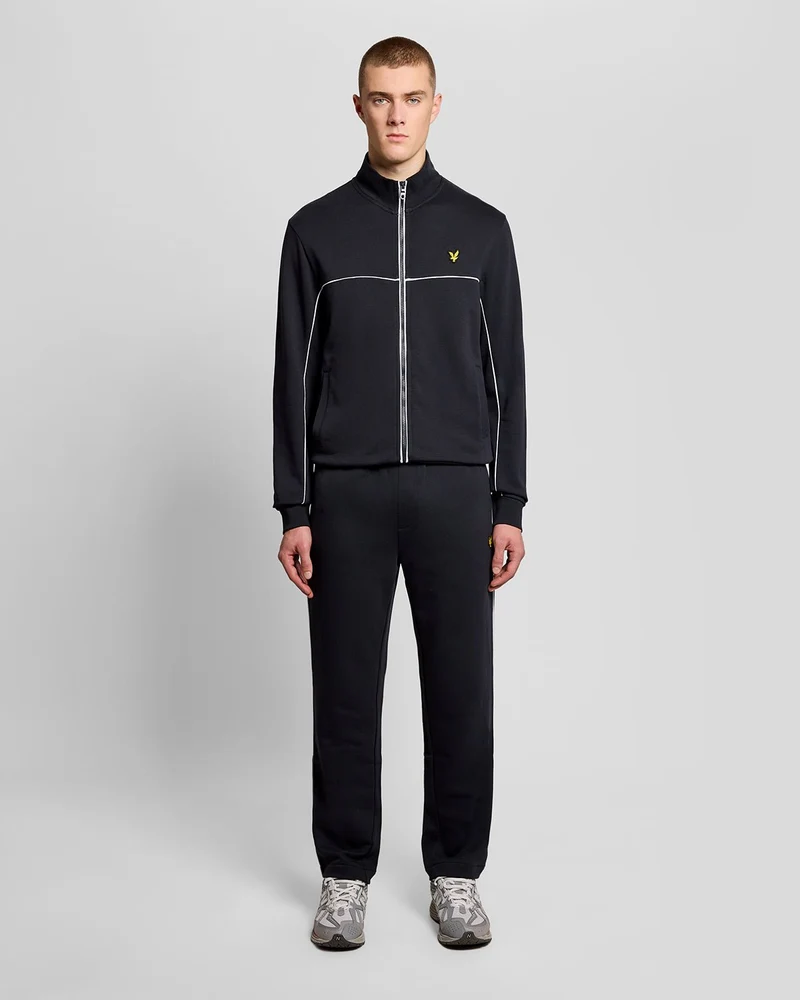 Piped Full Zip Track Top