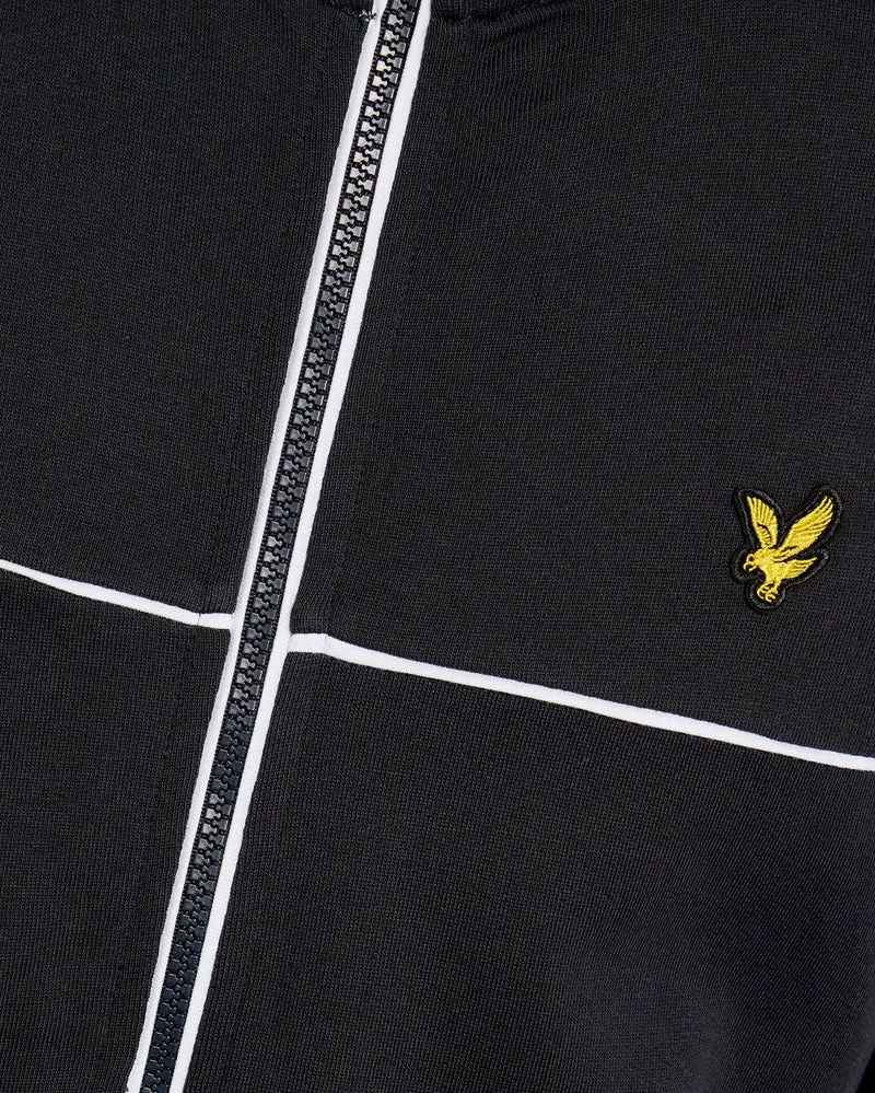 Piped Full Zip Track Top