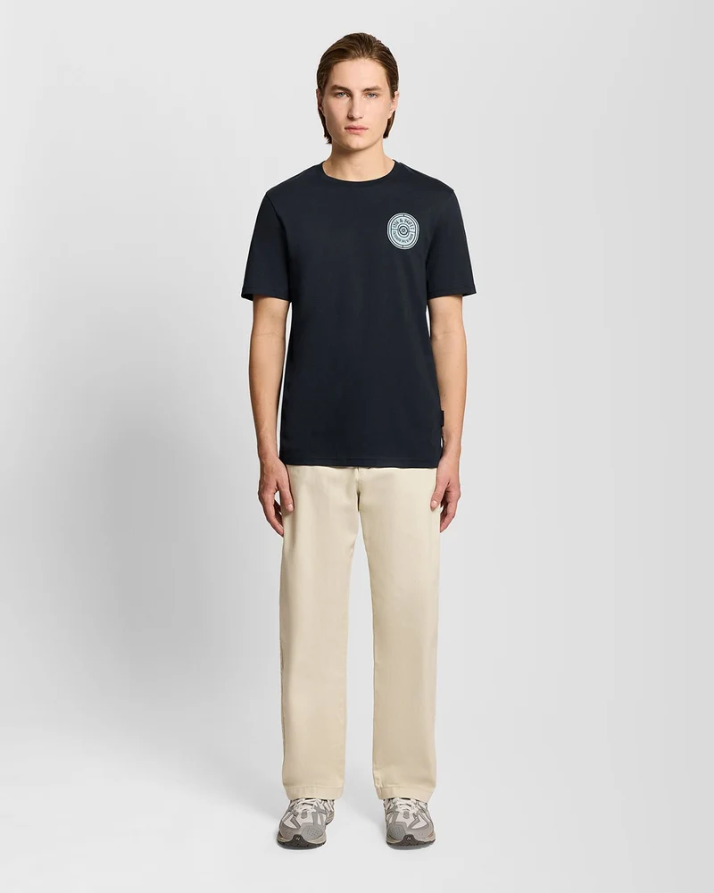 Graphic Badge Cotton T-Shirt