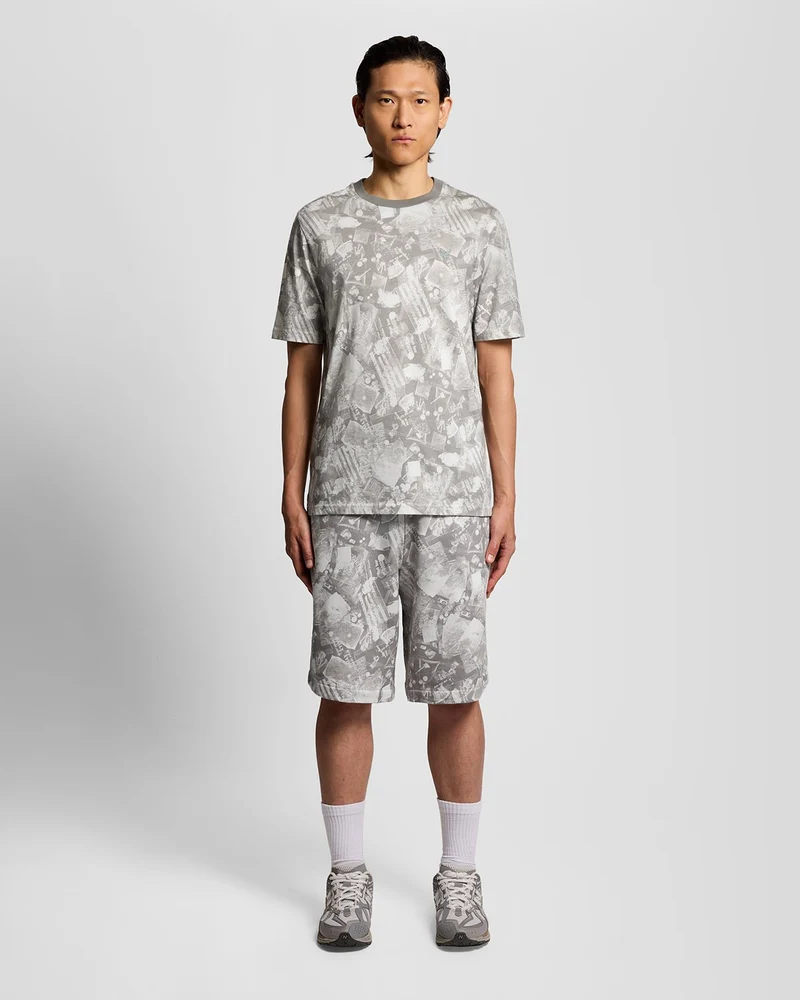 Industrial Graphic Print T-Shirt