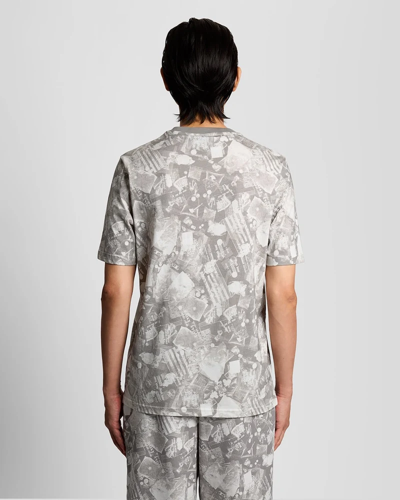 Industrial Graphic Print T-Shirt