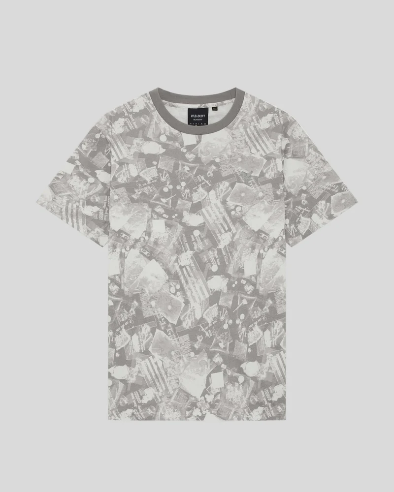 Industrial Graphic Print T-Shirt