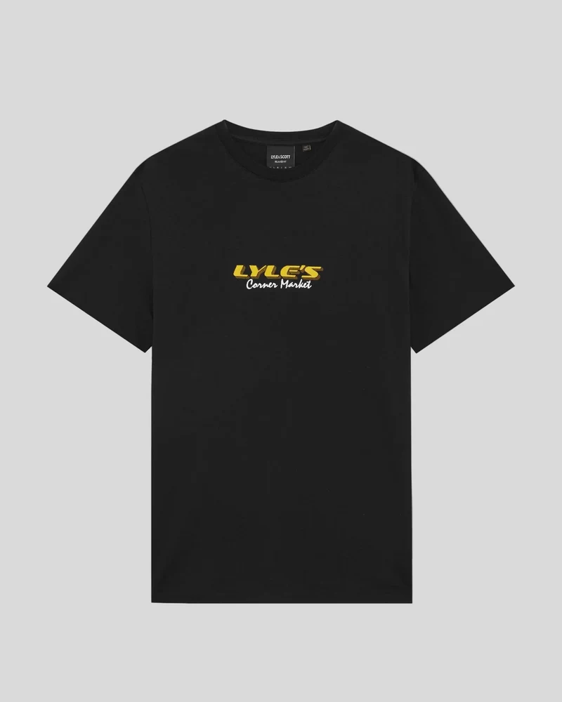 Back Print Graphic T-Shirt