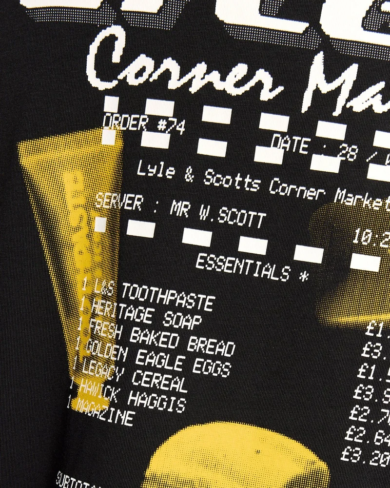 Back Print Graphic T-Shirt