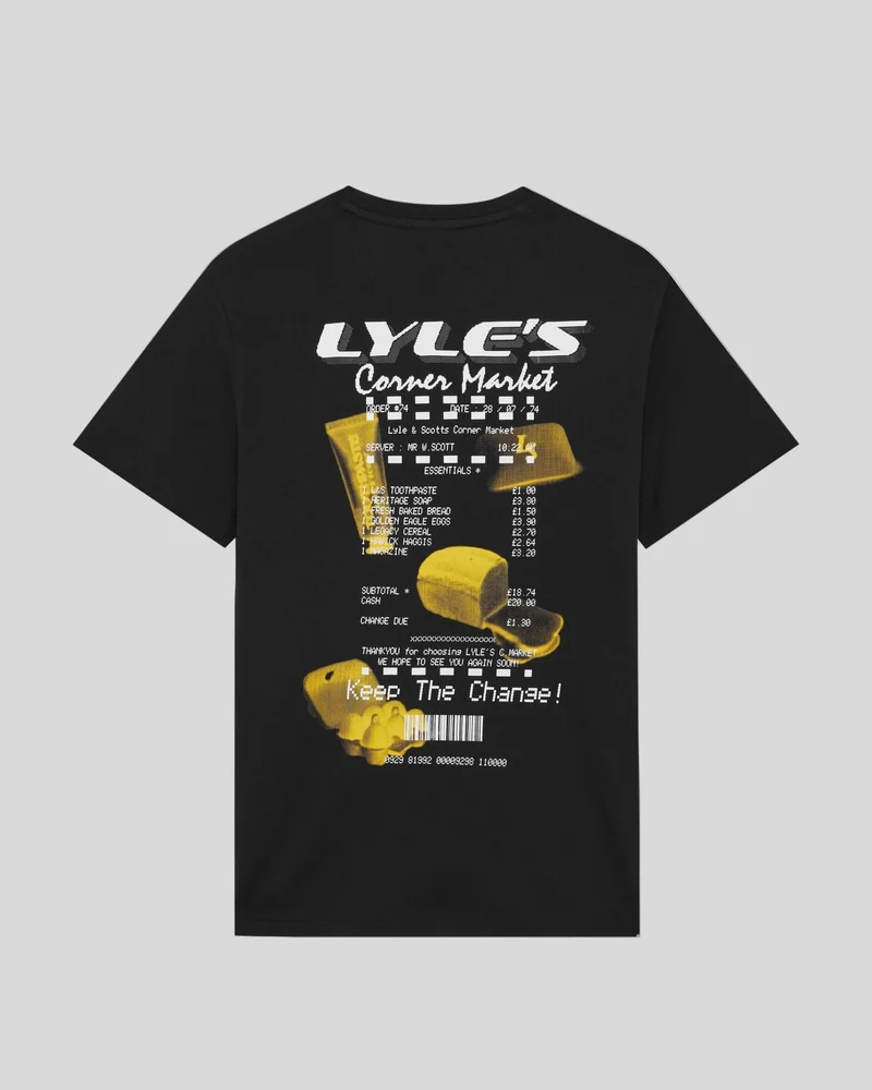Back Print Graphic T-Shirt