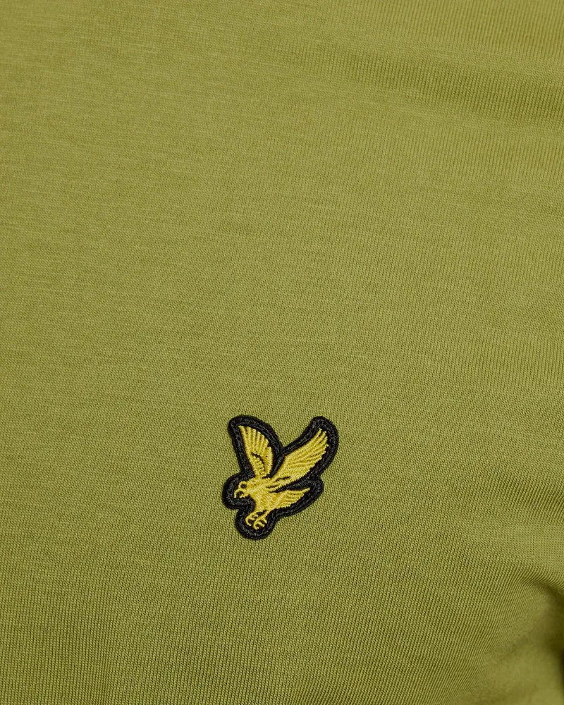 Ringer Cotton Crew Neck T-Shirt