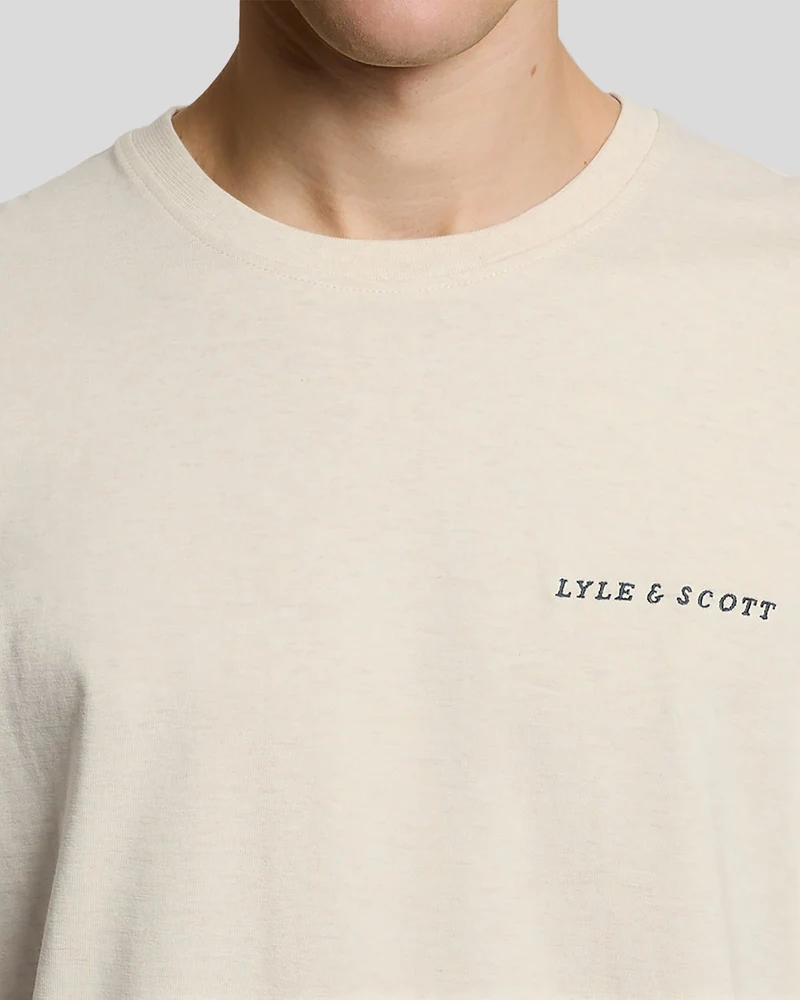 Script Logo Cotton Crew Neck T-Shirt