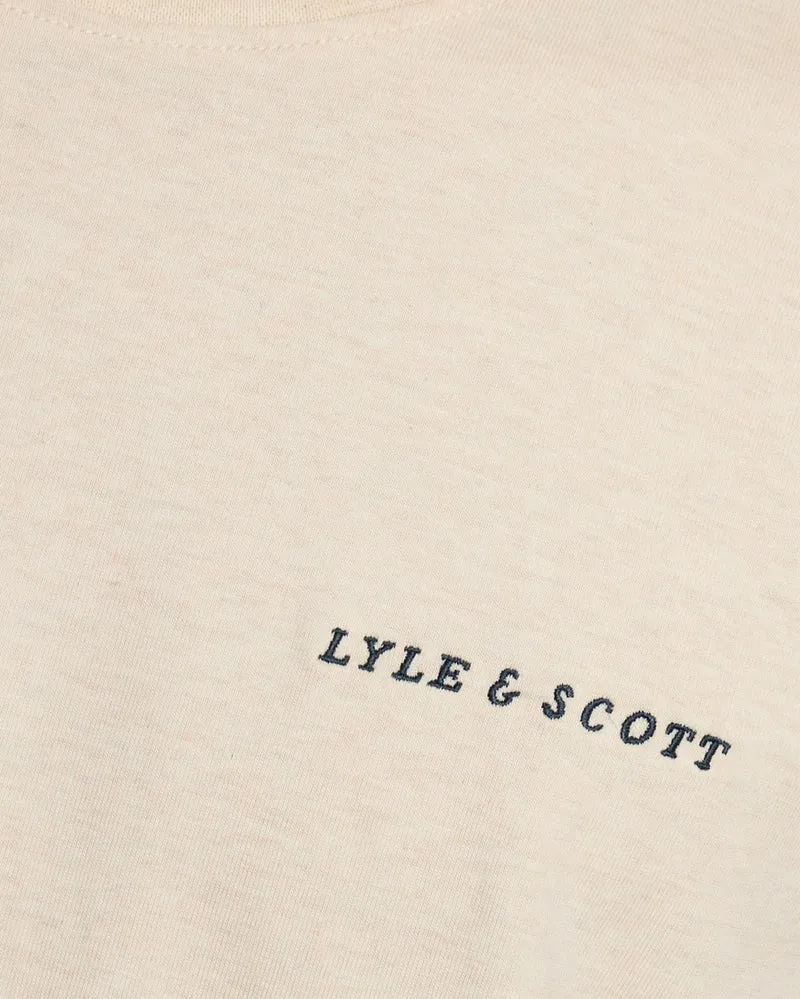 Script Logo Cotton Crew Neck T-Shirt