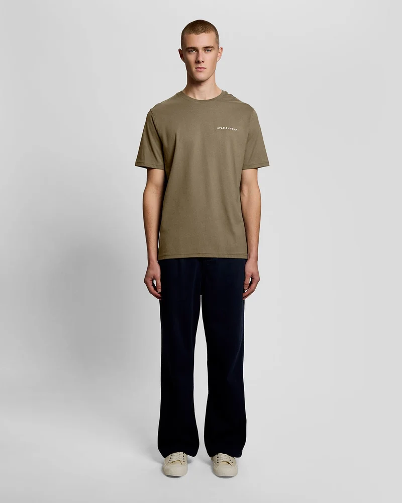 Script Logo Cotton Crew Neck T-Shirt