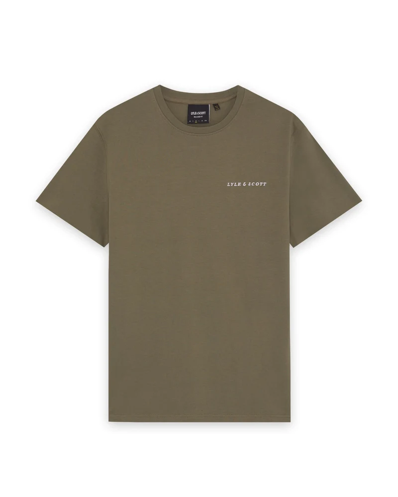 Script Logo Cotton Crew Neck T-Shirt