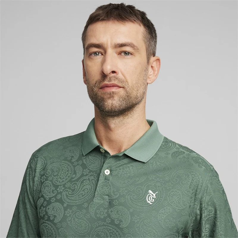 Puma x QGC JACQUARD PAISLEY POLO Herren