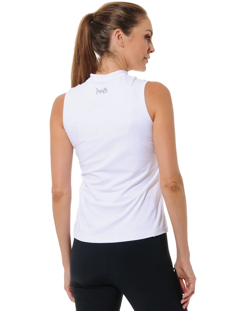 MDC Jersey Polo Damen weiß