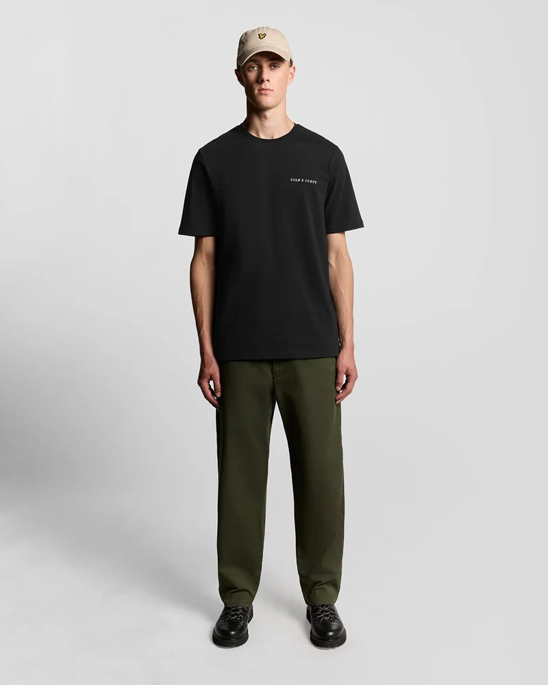 Script Logo Cotton Crew Neck T-Shirt