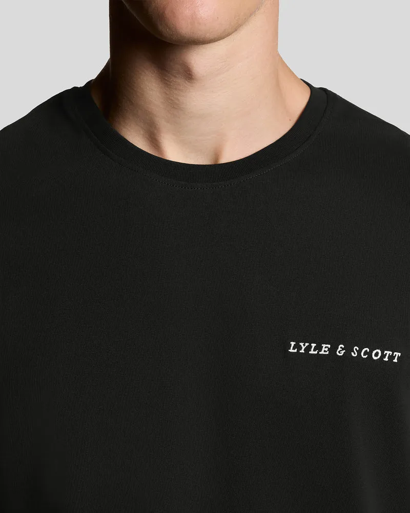 Script Logo Cotton Crew Neck T-Shirt