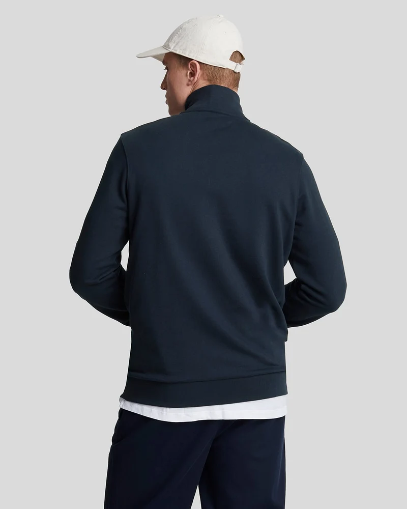 Cotton Loopback 1/4 Zip Sweatshirt