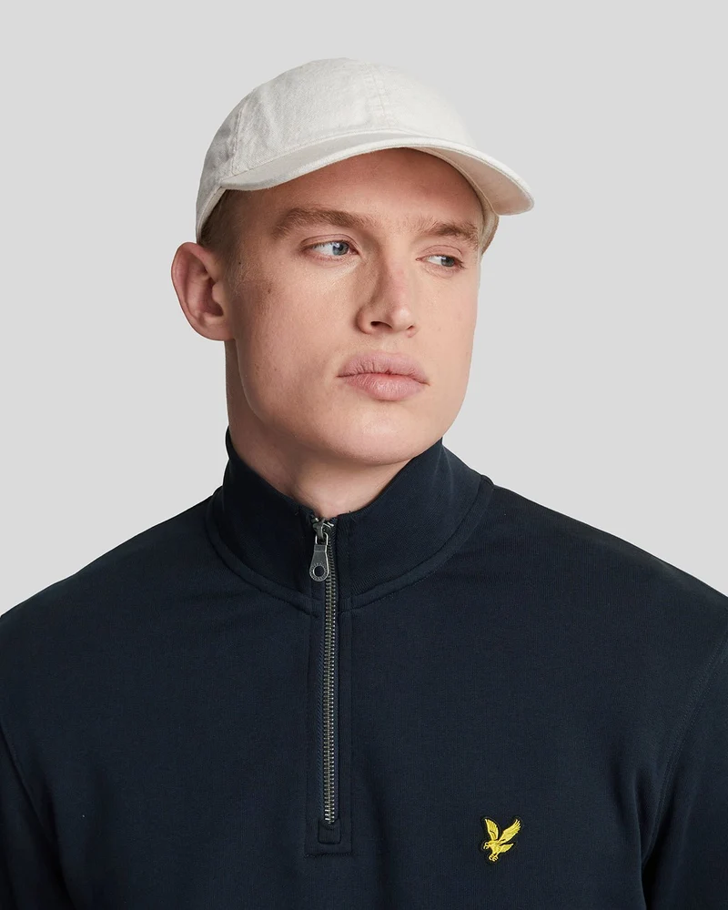 Cotton Loopback 1/4 Zip Sweatshirt