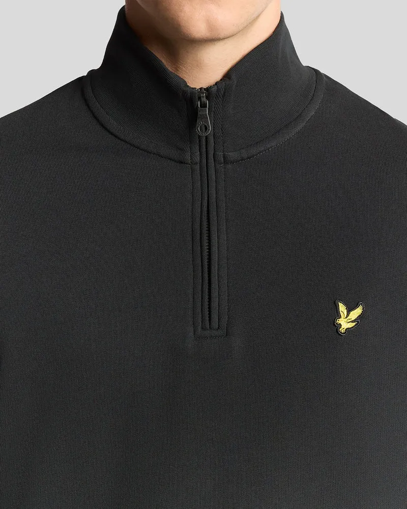 Cotton Loopback 1/4 Zip Sweatshirt