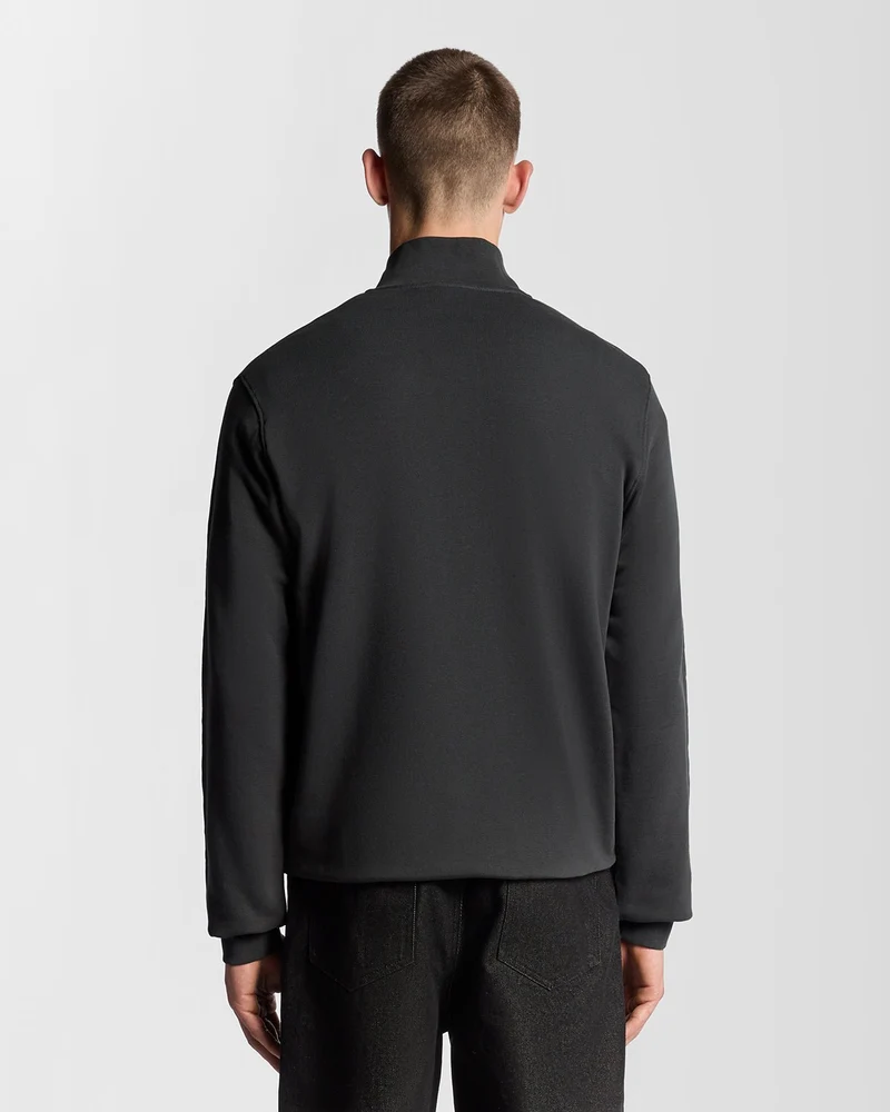 Cotton Loopback 1/4 Zip Sweatshirt