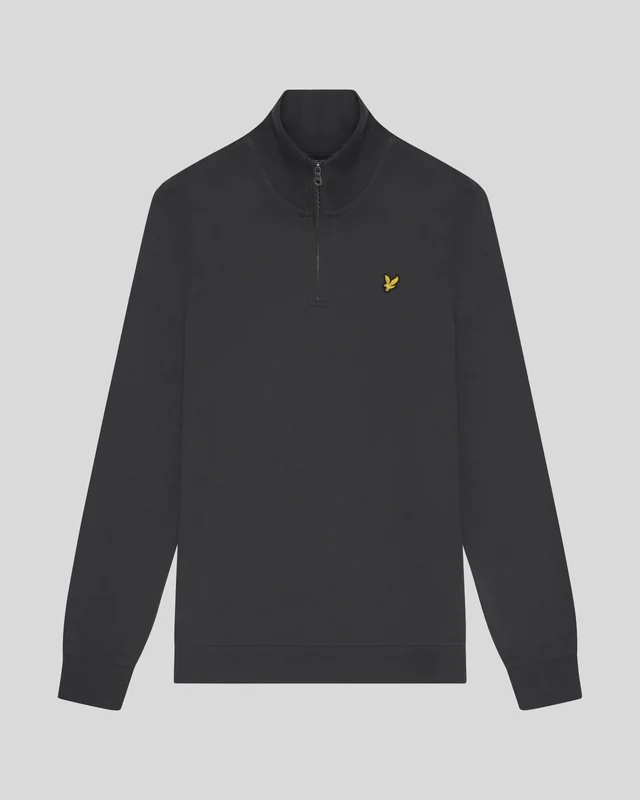 Cotton Loopback 1/4 Zip Sweatshirt