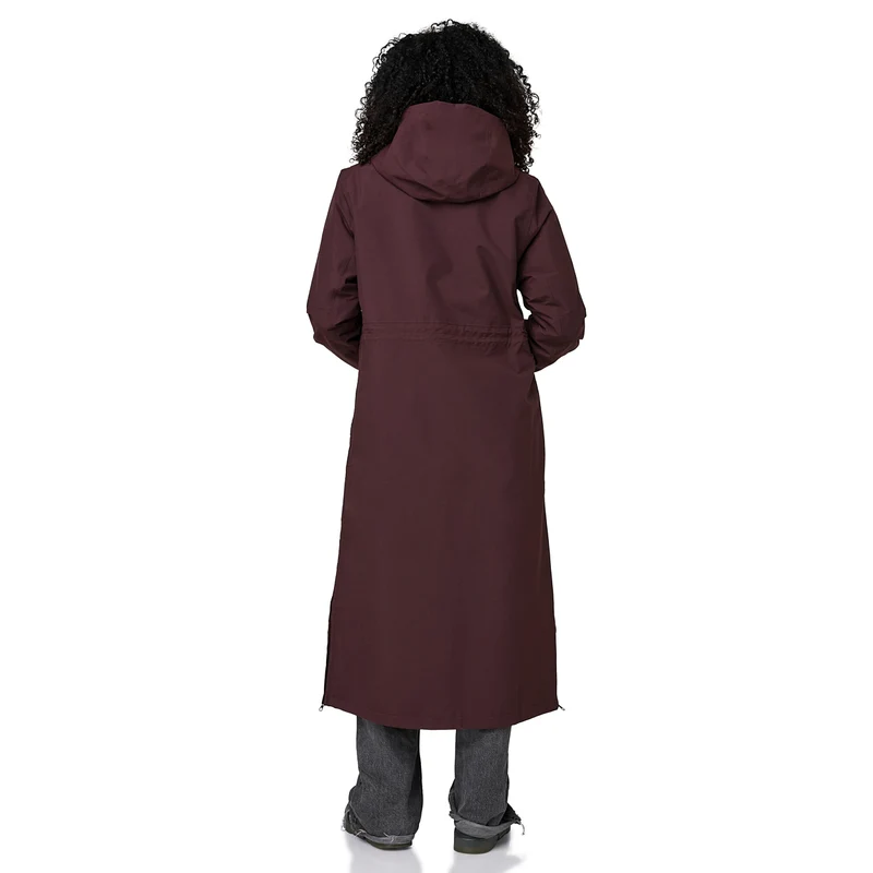 Happy Rainy Days lange regenjas Paris Burgandy