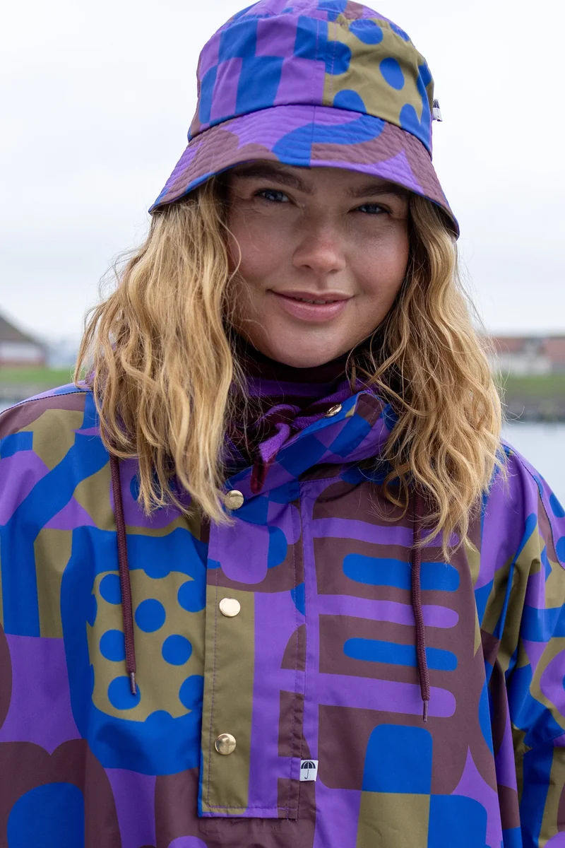 Danefea Bucket Hat Purple Patchland