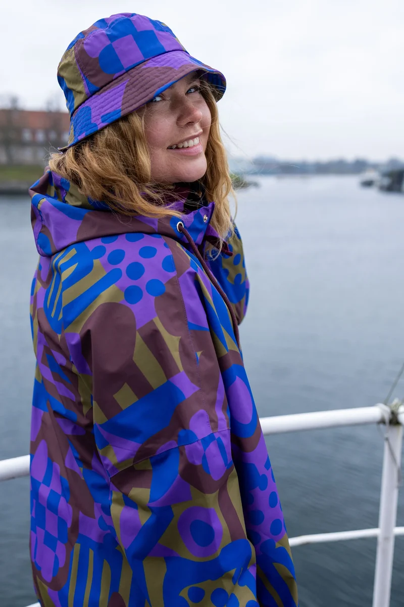 Danefea Bucket Hat Purple Patchland