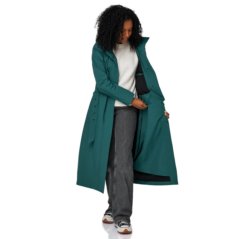 Happy Rainy Days Extra Lange Regenjas Montreal Teal